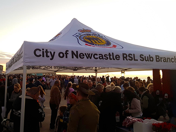 Newcastle custom tent