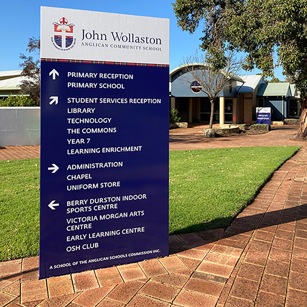 Free Standing Directional Sign