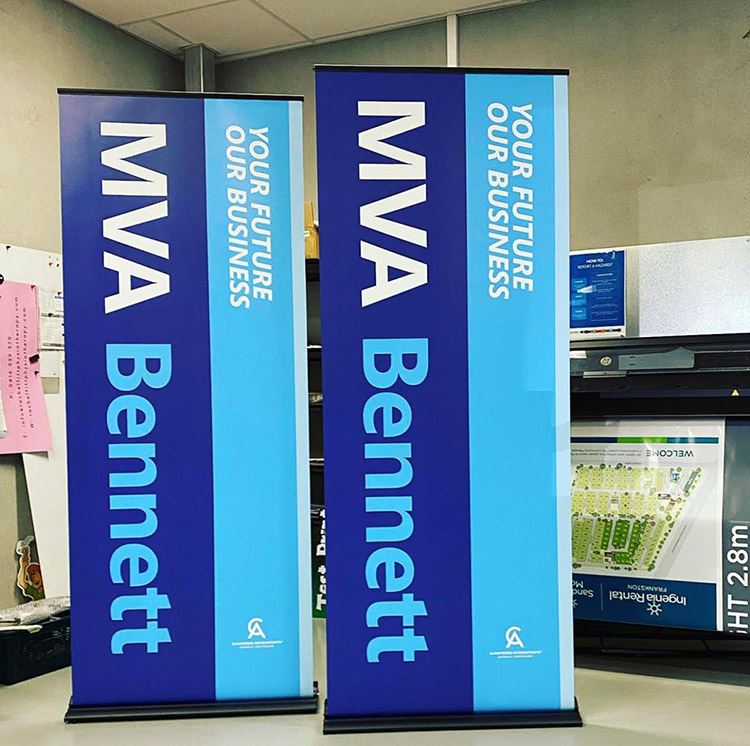 MVA Banner Stand