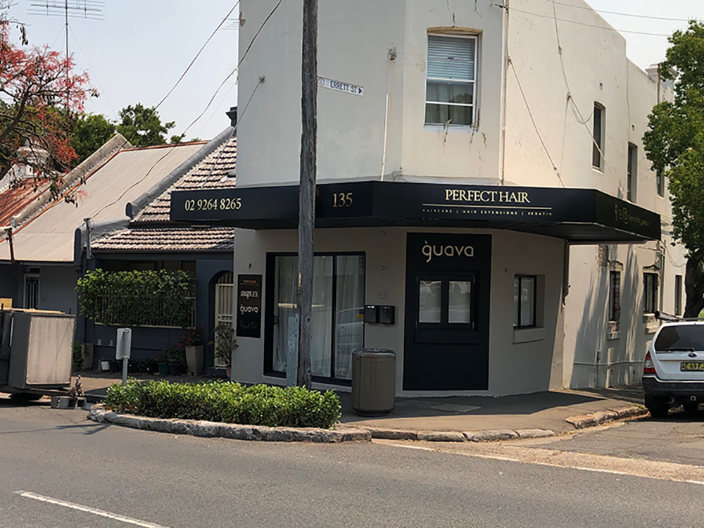 Hairdressers Shop Awning