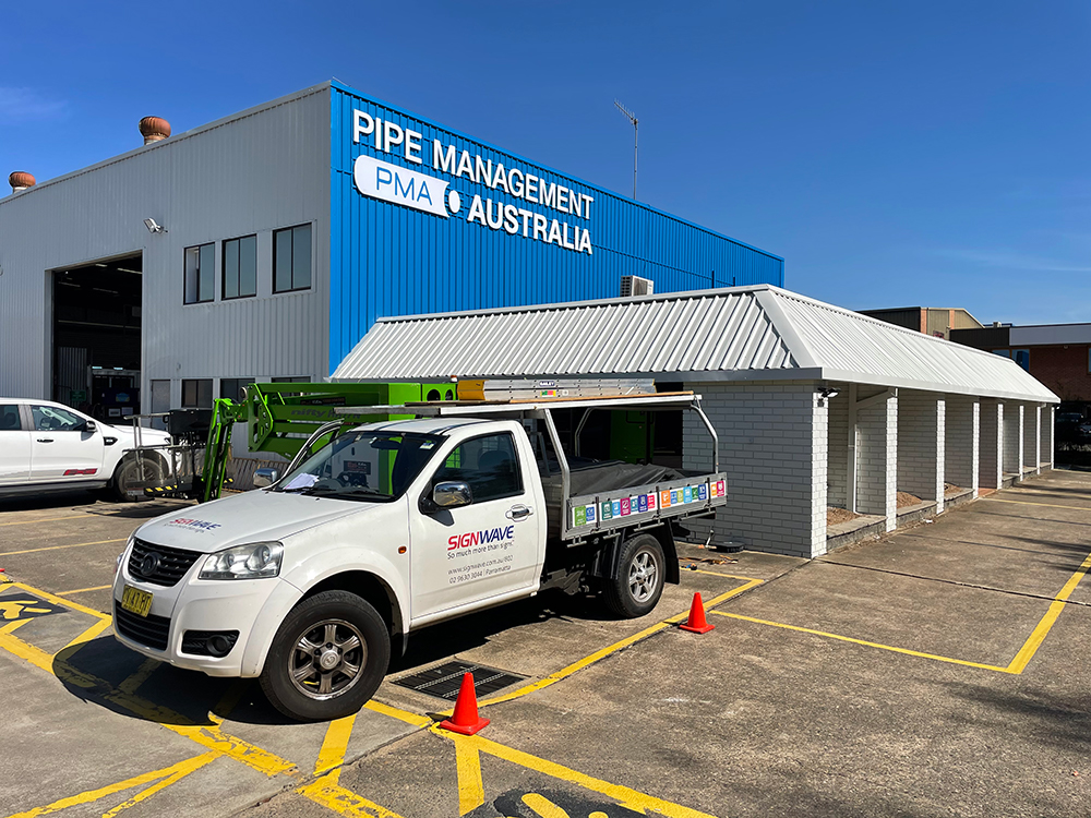 Dimensional Building Sign