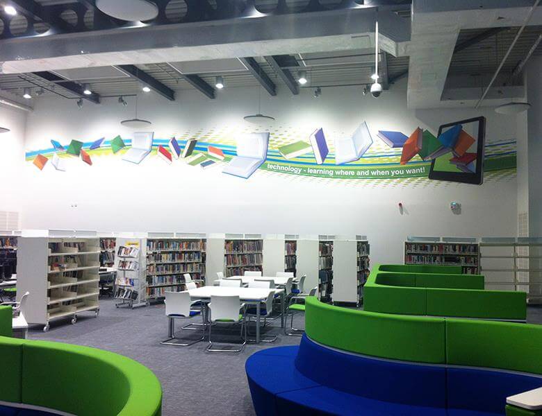 Library Wall Graphic