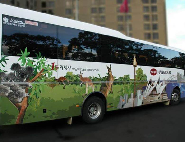 Bus and Vehicle Wrap
