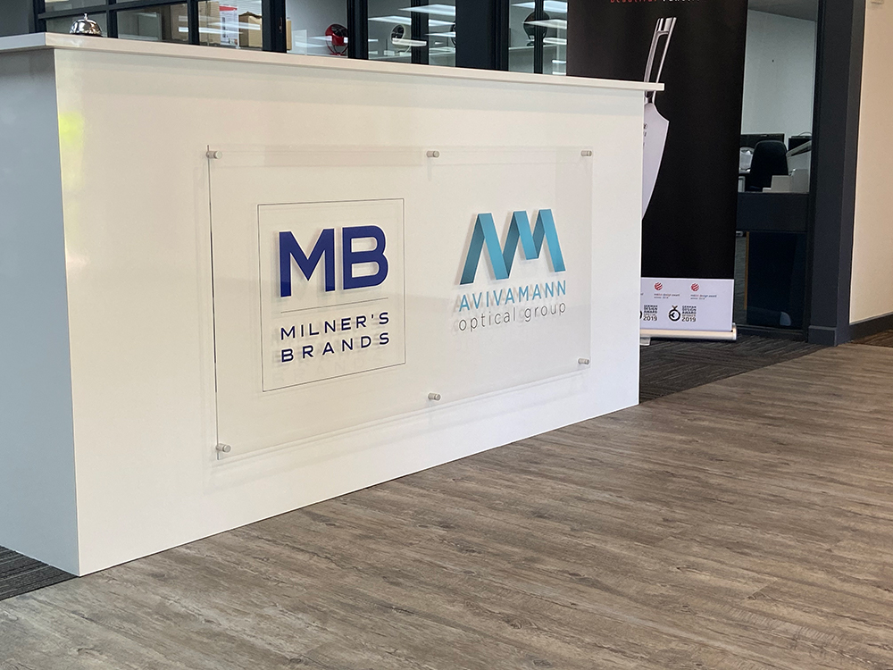 Acrylic Counter Sign