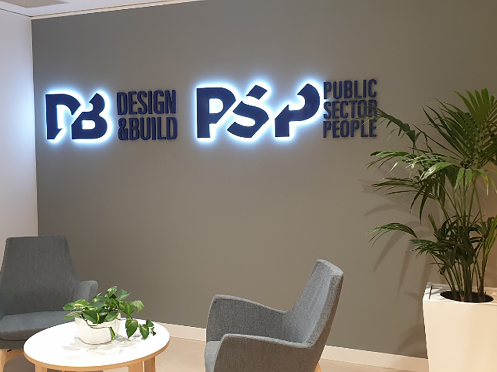 Reception 3D Sign