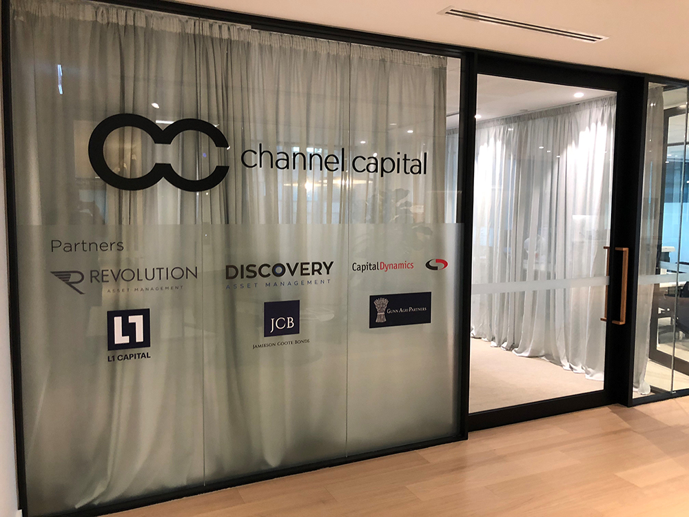 Business Window Frosting