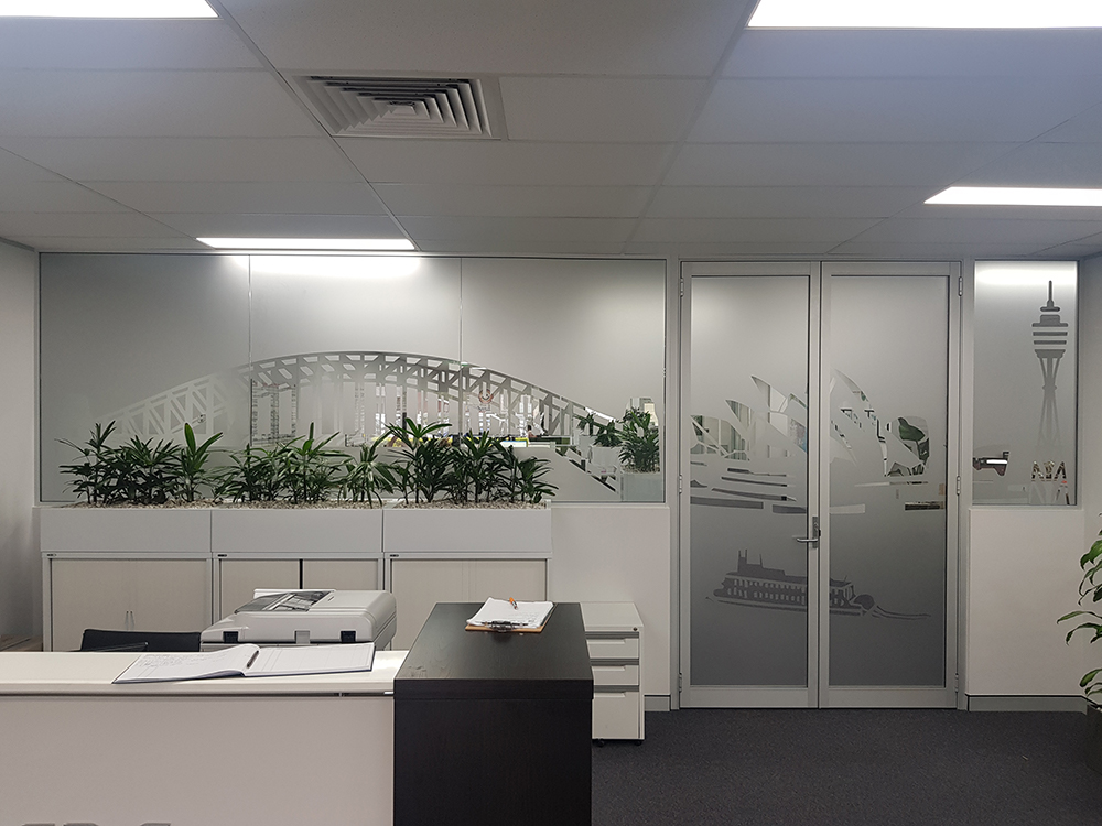 Decorative Window Frosting