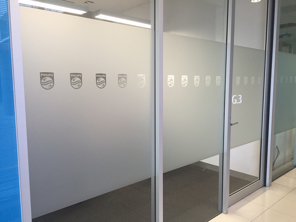 Meeting Room Window Frosting