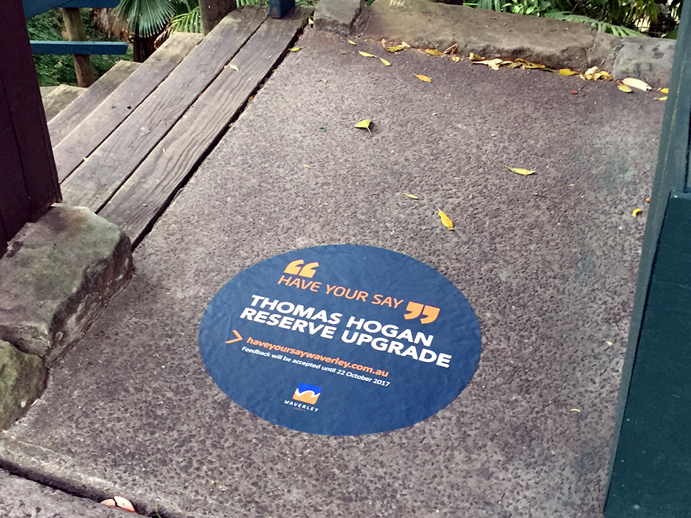 Exterior Floor Graphics